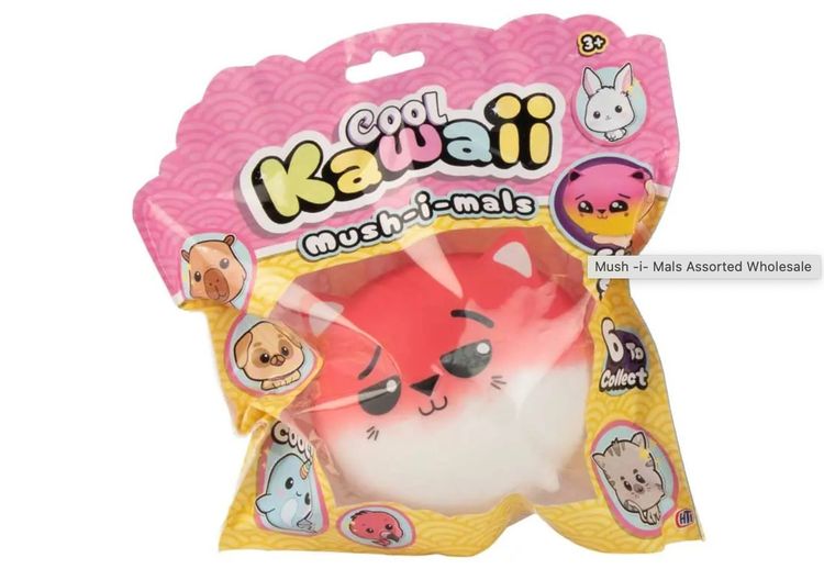 Cool Kawaii Mush-I-Mals Squishy Toys - Random one sent